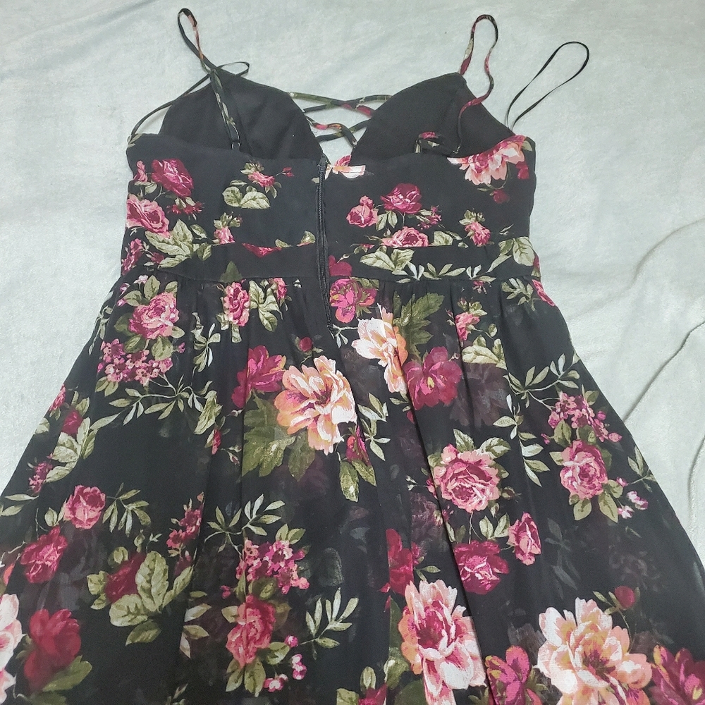 Floral maxi dress